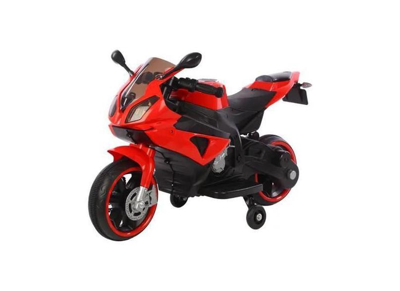 Mini Moto Moto Elétrica Infantil 6V Bw127 Vermelho - Importway