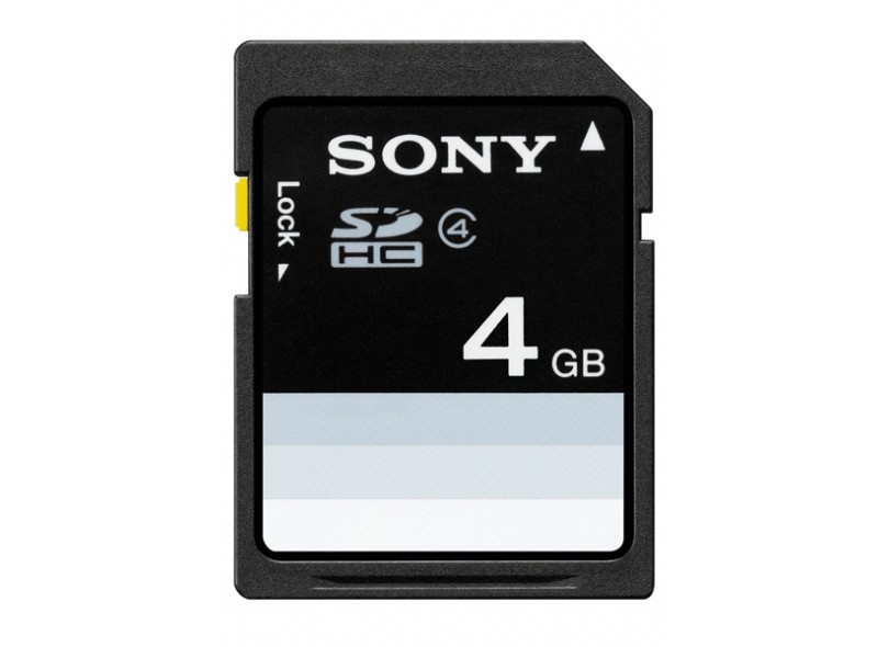 Cartão de Memória SDHC Sony 4 GB SF-4N4
