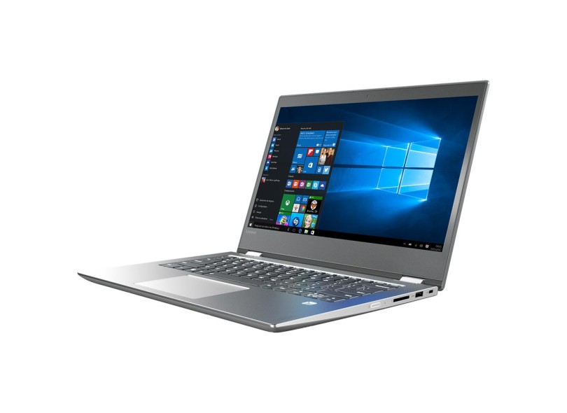 Notebook Conversível Lenovo Yoga 500 Intel Core i3 7100U 7ª Geração 4 GB de RAM 500 GB 14 " Touchscreen Windows 10 520