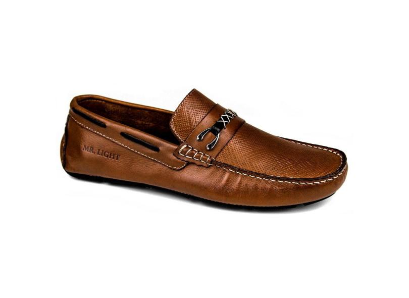 Mocassim Masculino Couro Látego Castor 300 com o Melhor Preço é no Zoom