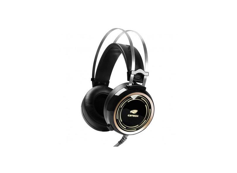 Headset com Microfone C3 Tech Black Kite PH-G310BK