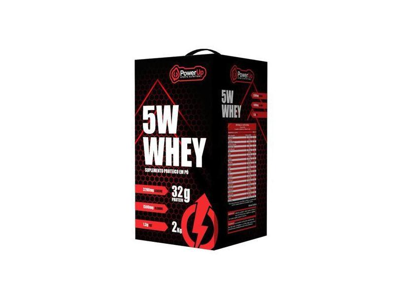 Whey Protein Concentrado E Isolado 2Kg - Power Up Sports Nutrition - M