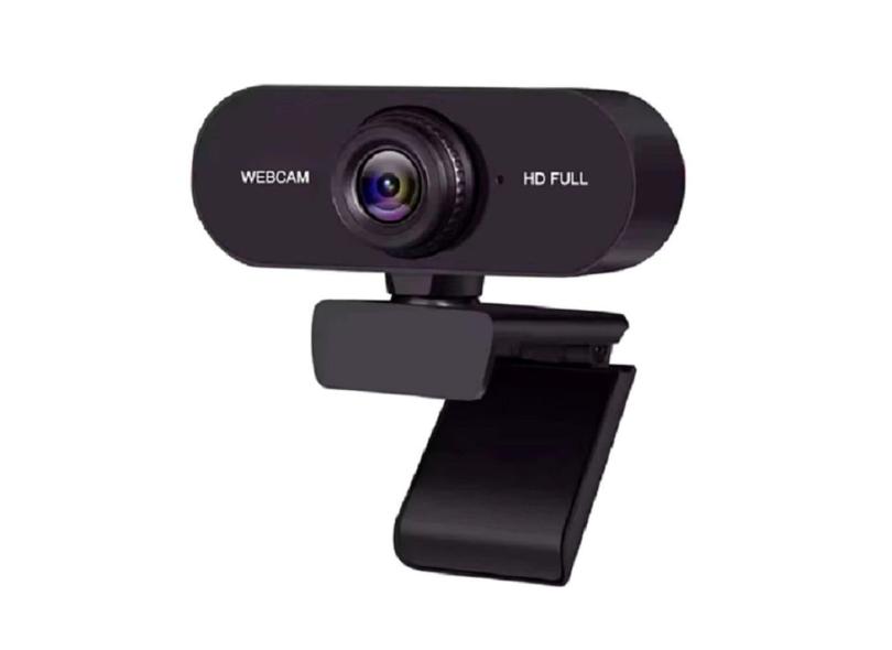 Webcam Full HD 2K USB com Microfone e Alta Qualidade