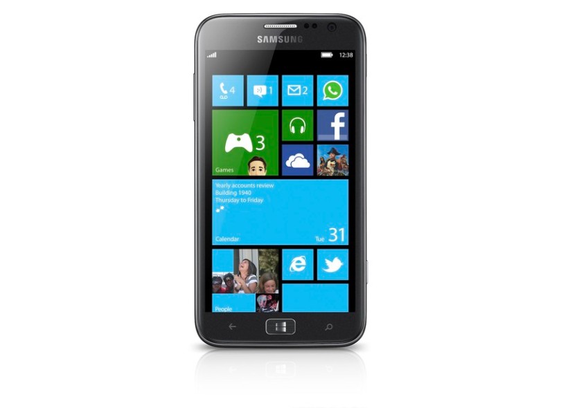 Smartphone Samsung Ativ S I8750 Câmera 8 Megapixels Desbloqueado Windows Phone 8 Wi-Fi 3G