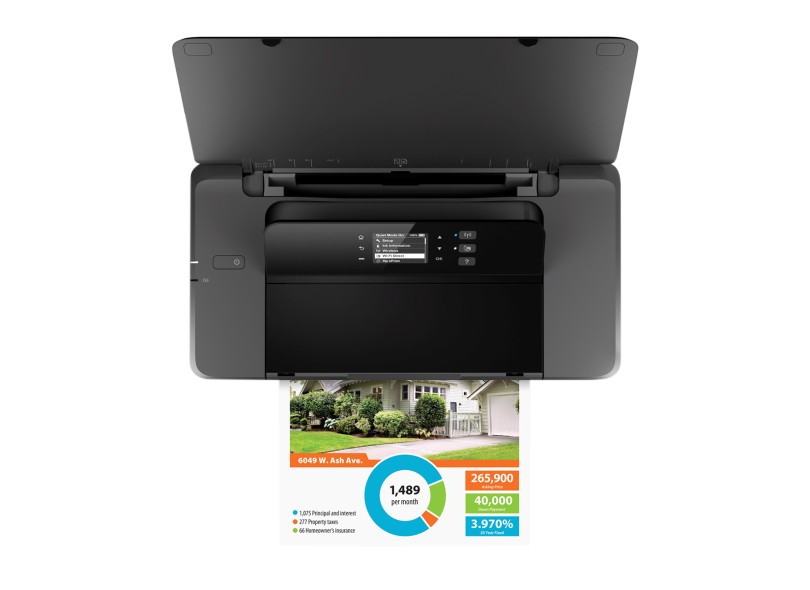 Impressora HP Officejet 200 Jato de Tinta Colorida Sem Fio
