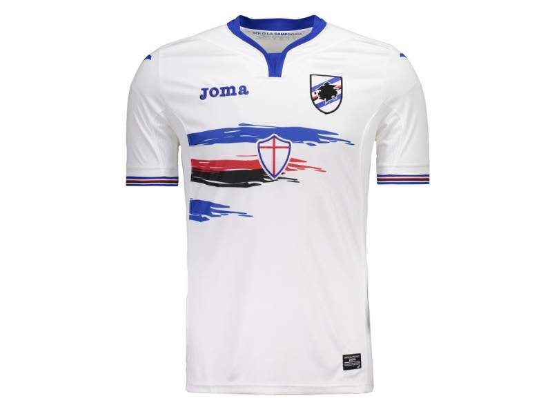 Camisa Torcedor Sampdoria II 2016/17 sem Número Joma