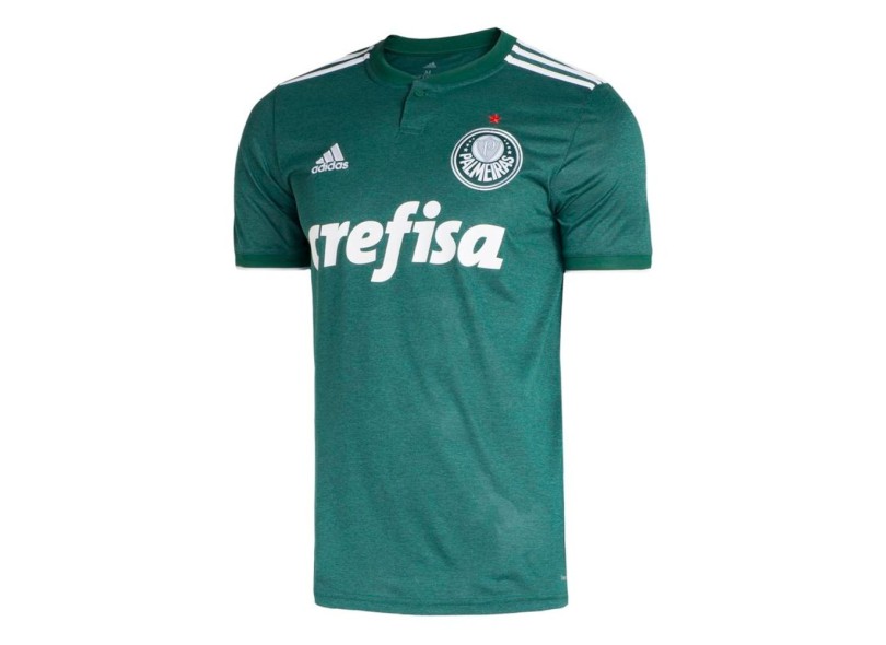 Camisa Torcedor Palmeiras I 2018/19 sem Número Adidas