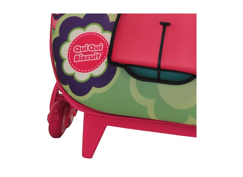 Mochila Escolar Qui Qui Biscuit Melancia - Max Toy