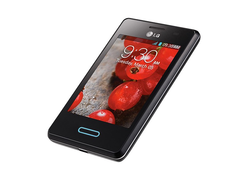 Smartphone LG Optimus L5 II E450 Câmera 5,0 MP Desbloqueado 4 GB Android 4.1 (Jelly Bean) 3G Wi-Fi