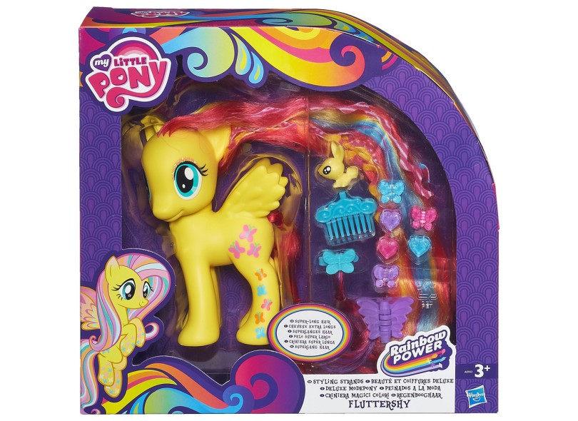Boneca My Little Pony Fluttershy Fashion Deluxe Hasbro