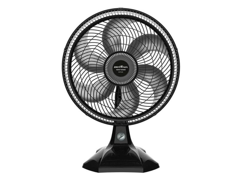 Ventilador de Mesa Britânia 40cm Maxx Force 127V/150W Preto - 033011172
