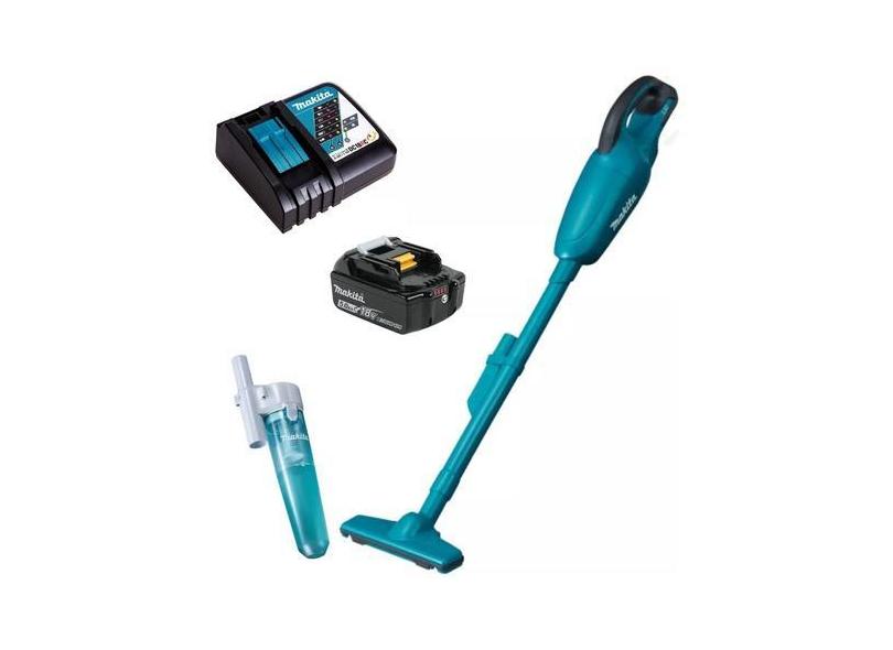 Aspirador De Pó Dcl180 Makita Bat 5ah Carreg Rapid E Ciclone DCL180Z