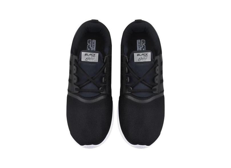 Tenis Black Free Esportivo Casual Com Qualidade Leve Confortavel Para