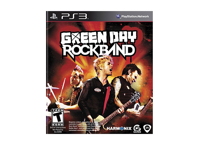 Jogo Green Day: Rock Band EA PS3