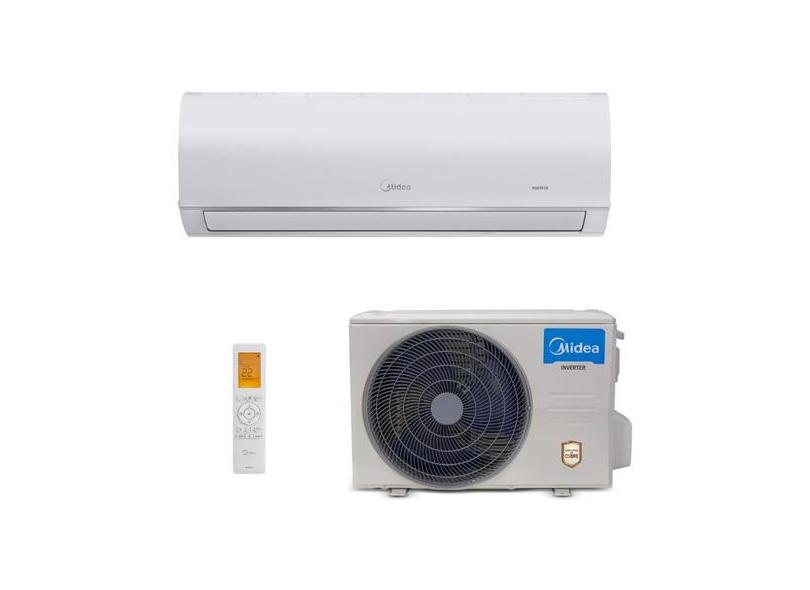 Ar-Condicionado Split Hi Wall Midea Connect 12000 BTUs Inverter Controle Remoto Frio 42AFVCI12M8 / 38AFVCI12M8