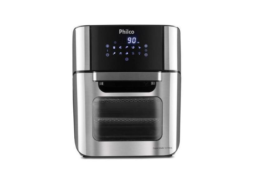 Fritadeira Air Fryer Oven Philco 12 Litros 2 Em 1 Air Fryer E Forno 18