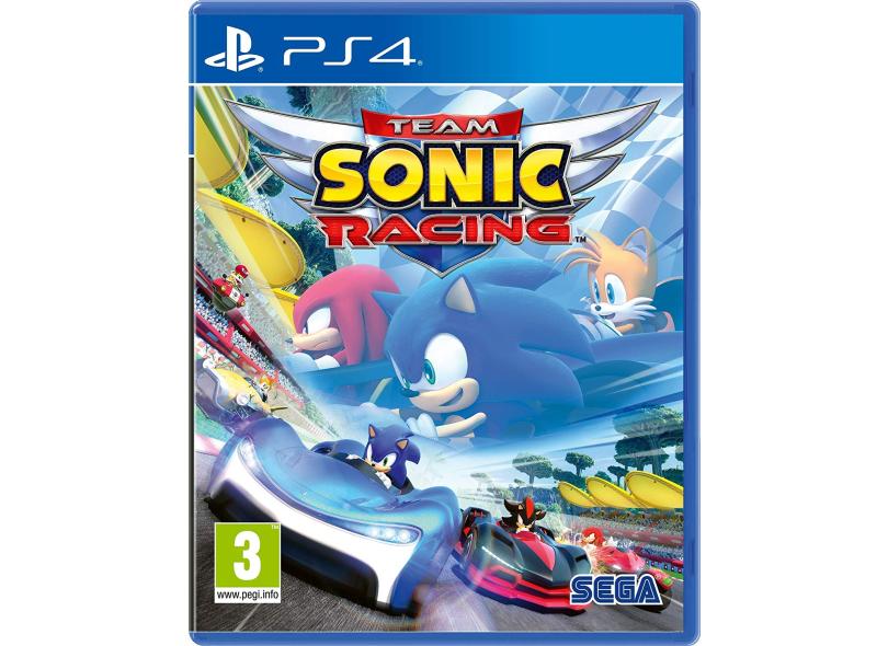 Jogo Team Sonic Racing PS4 Sega