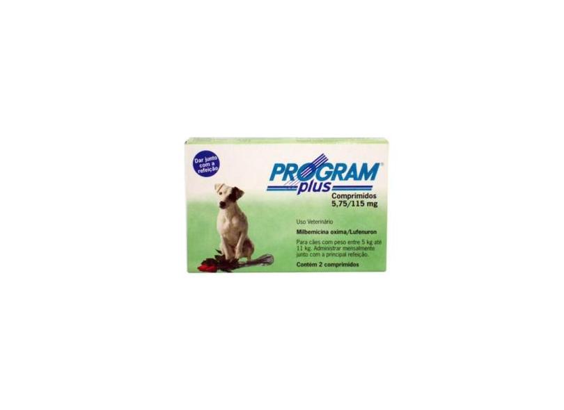 Program Plus 115Mg Antipulgas Cães 5 A 11Kg Vetoquinol em Promoção é no ...
