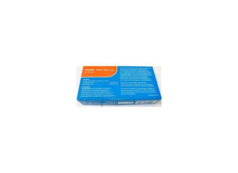 Doxifin 200 Mg 12 Comprimidos com o Melhor Preço é no Zoom