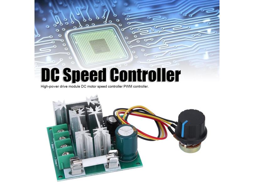 Módulo controlador de velocidade do motor dc, controlador do motor dc ...