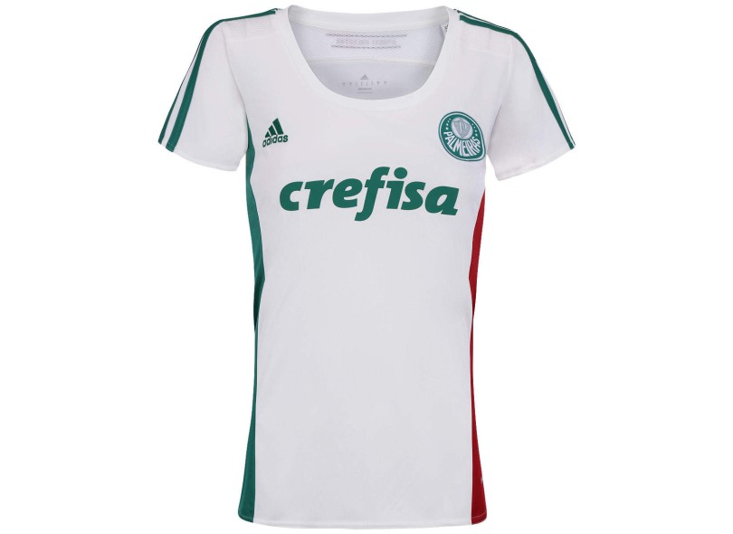 Camisa Torcedor Palmeiras II 2015 Feminina sem Número Adidas