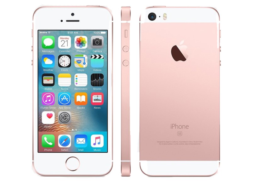 Original Apple iPhone SE 64GB Rose Gold iOS 9 12MP Unlocked Smart Phone By  FedEx 642896556423