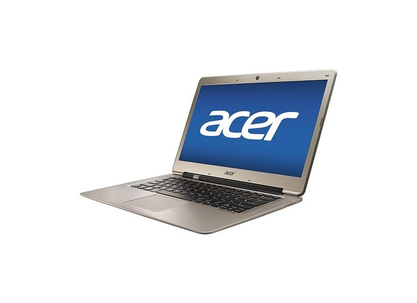 Ultrabook Acer Aspire Intel Core i3 2377M 2ª Geração 4 GB 500 GB LED 13.3" Intel HD Graphics 3000 Windows 7 Home Premium