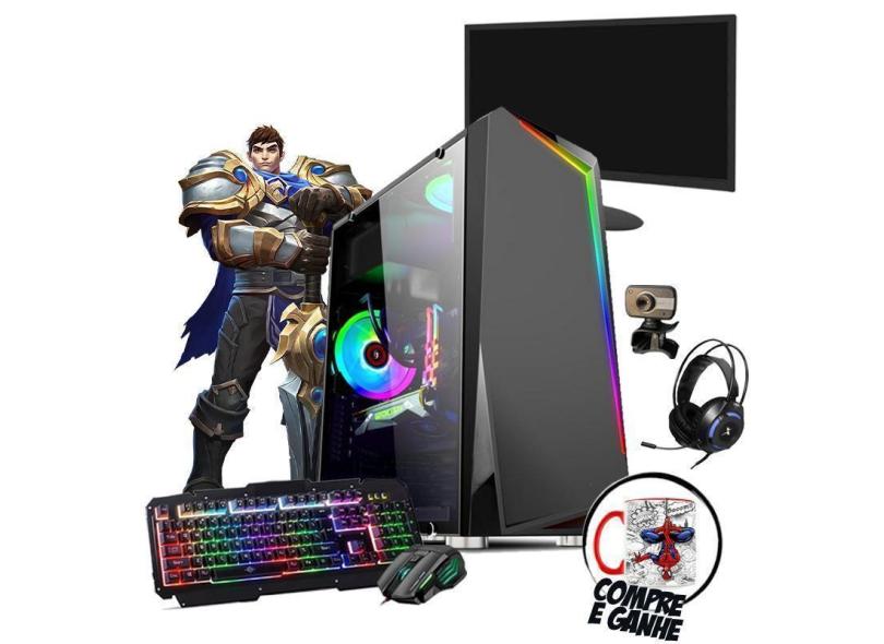 Pc Gamer Completo Bravus I7 Gtx 1050Ti 16Gb Hd 1Tb Ssd 120Gb