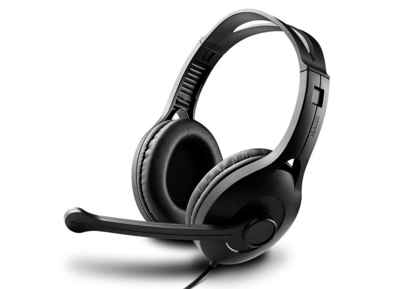 Fone De Ouvido Headset Edifier K800 Usb Preto Com Microfone