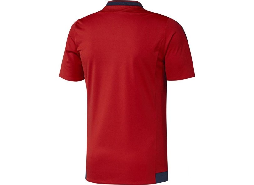 Camisa Jogo Lyon II 2015/16 sem número Adidas