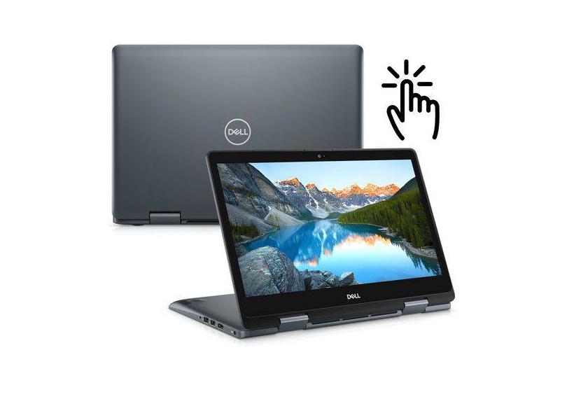Notebook Conversível Dell Inspiron 5000 Intel Core i3 8145U 8ª Geração 4 GB de RAM 1024 GB 14 " Touchscreen Windows 10 i14-5481-M10