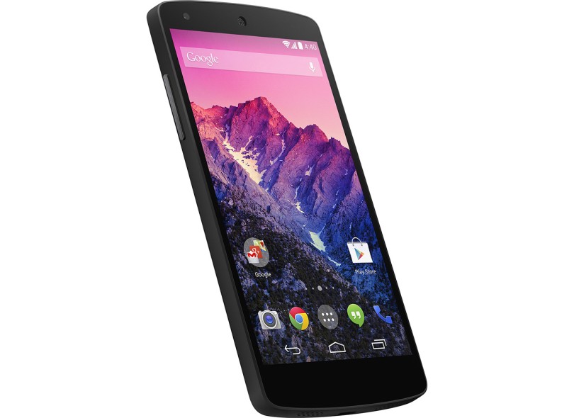 Smartphone LG Google Nexus 5 Câmera 8,0 MP Desbloqueado 16 GB Android 4.4 (Kit Kat) Wi-Fi 4G 3G