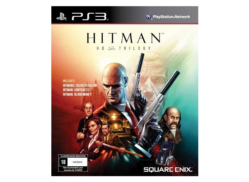 Jogo Hitman: HD Trilogy PlayStation 3 Square Enix