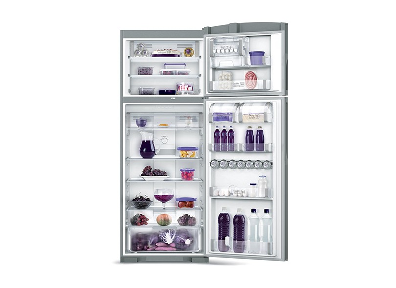 Geladeira GE Ingenious Frost Free Duplex 403 Litros Inox RFGE465 Inox