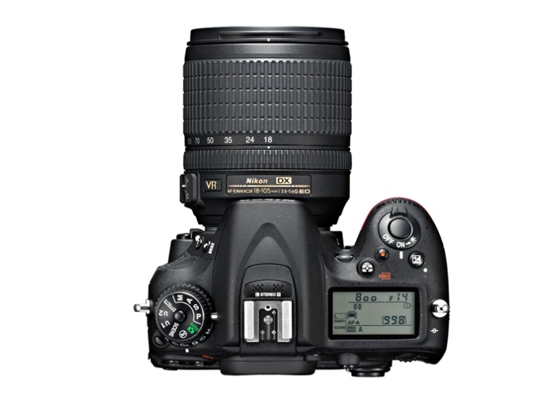 Câmera Digital DSLR (Profissional) Nikon 24.1 mpx Full HD D7100