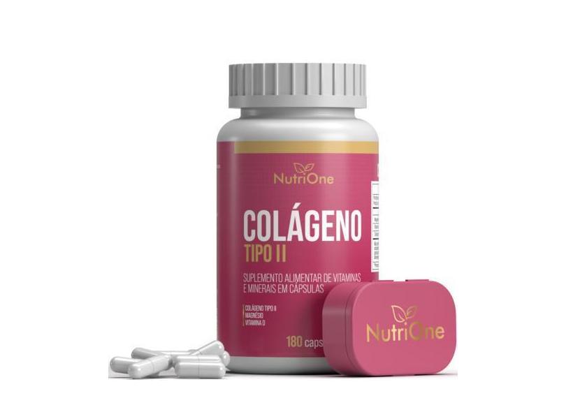 Colágeno Tipo 2 180 Caps + Vitamina D E Magnésio - Nutrione