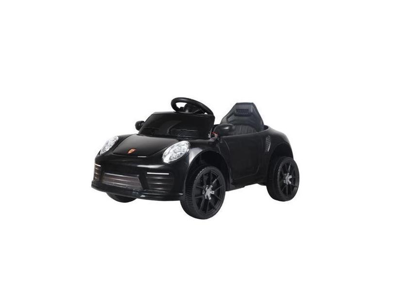 Carrinho Elétrico Infantil Mini Preto 12V Motorizado Música - Toys Plu