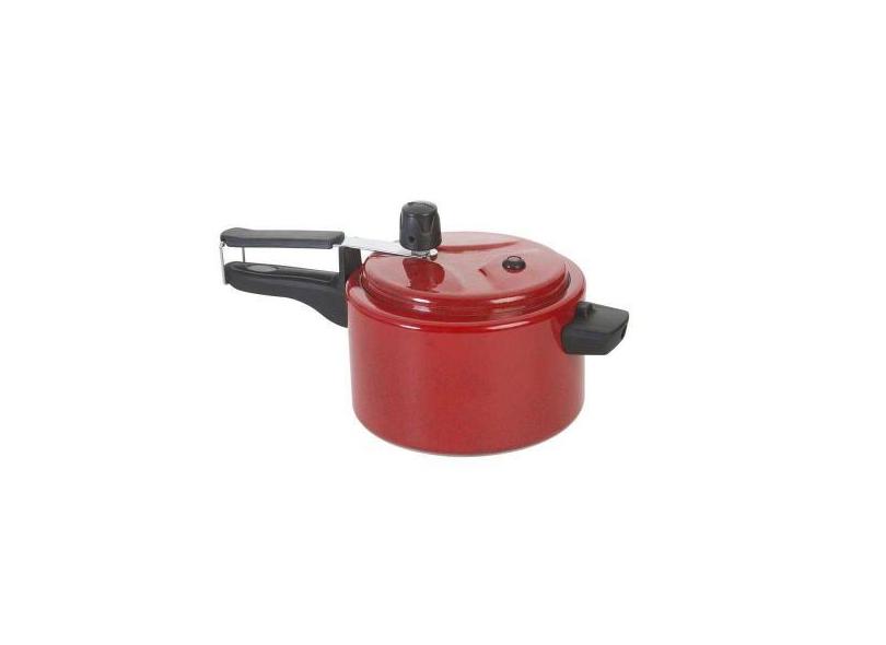 Panela De Pressão Fort-Lar Alúminio 2,5L Ref.9080 Vermelho - Fort Lar