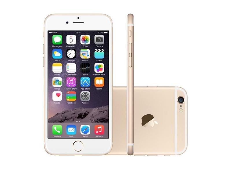 Smartphone Apple iPhone 6 Usado 64GB Apple A8 8,0 MP iOS 8 3G 4G Wi-Fi