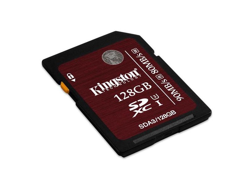 Cartão de Memória SDXC Kingston 128 GB SDA3/128GB