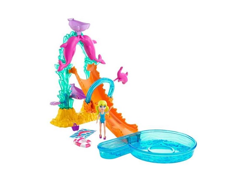 Boneca Polly Parque Aquático Mattel