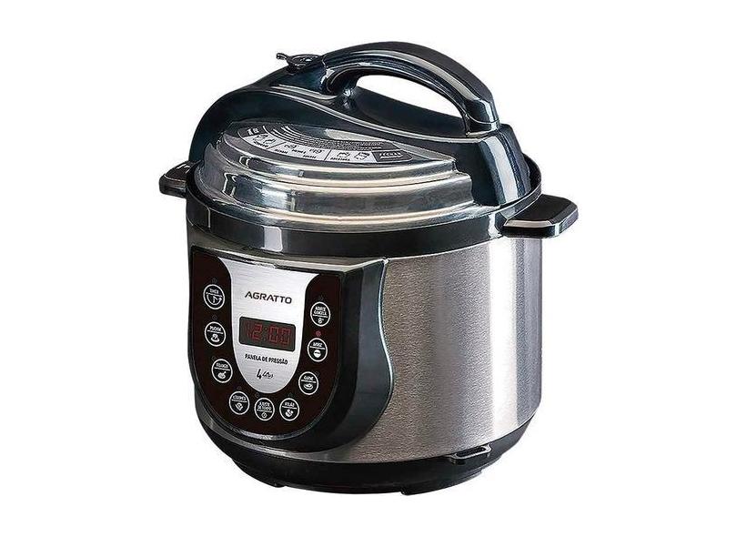 Panela De Pressao Eletronica Ped-02 220v 60hz Agratto PED