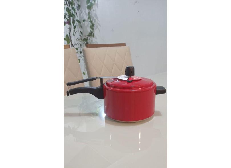Panela de Pressão Vermelha 2.5 Litros