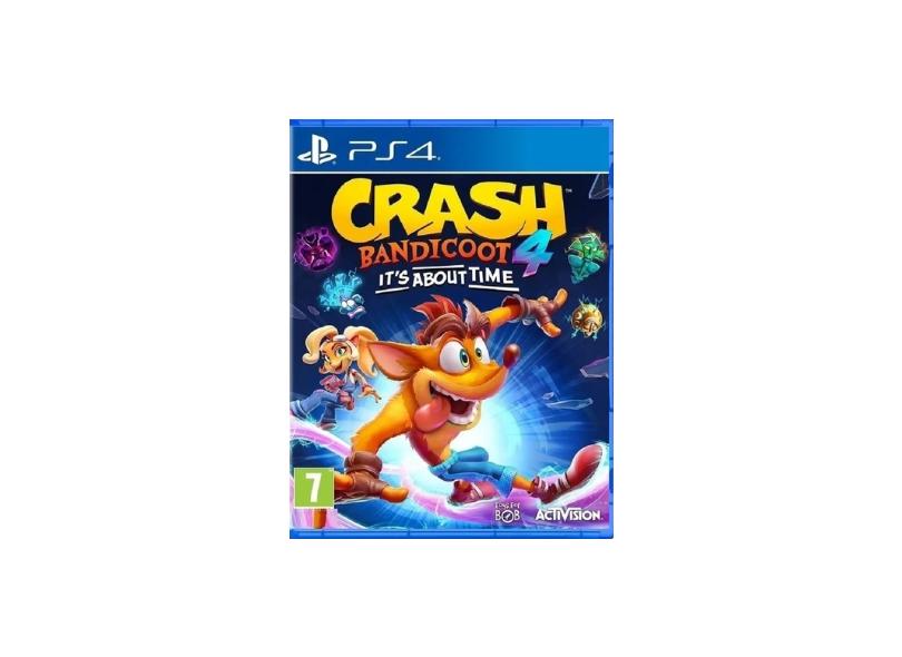 Jogo Crash 4: It´s About Time PS4 Activision