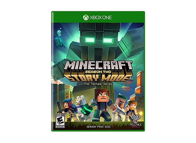 Jogo Minecraft Story Mode Season Two The Telltale Series Xbox One Telltale
