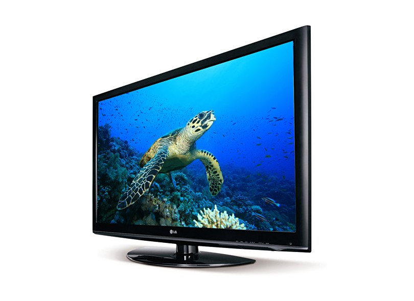 TV Plasma 42" LG HDTV, Conversor Digital Integrado, 3 HDMI, 600 Hz, 42PQ30TD, Contraste 2.000.000:1, Time Machine Digital, HD 160GB, USB Plus, DivX HD