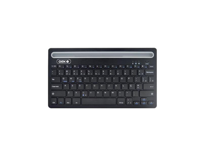 Teclado Sem Fio Bluetooth Para Tablet Celular Pc Note Tc502 Oex com o ...