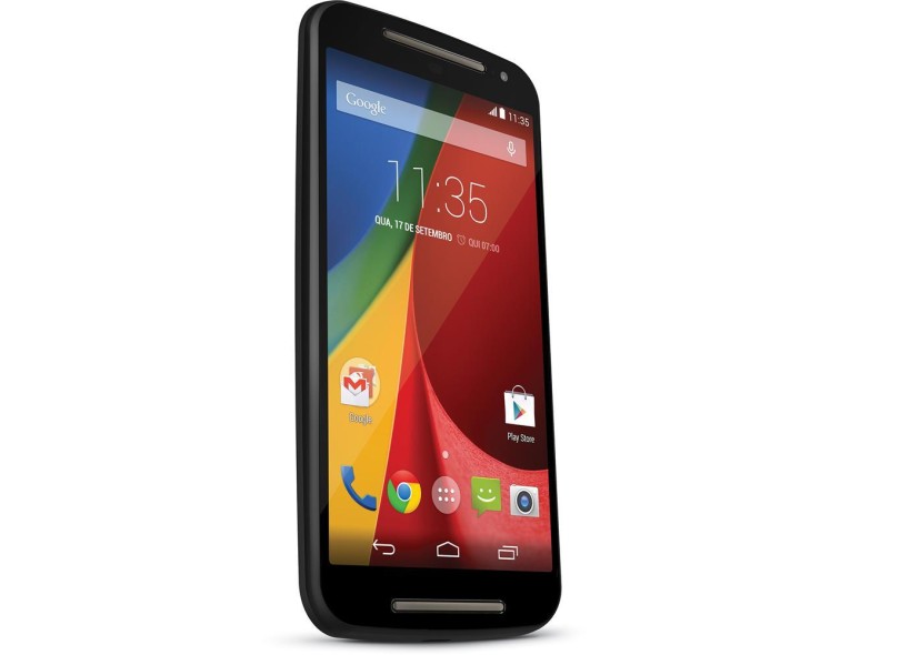 Smartphone Motorola Moto G 2ª Geração DTV Colors XT1069 2 Chips 16GB Android 4.4 (Kit Kat) 3G Wi-Fi