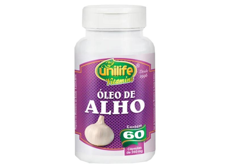 Óleo de Alho 60 Cápsulas de 350mg