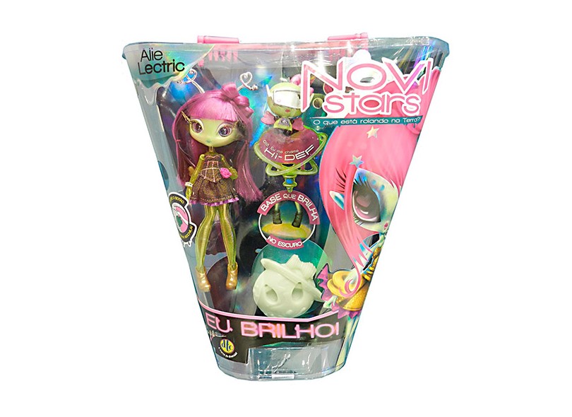 Boneca Novi Stars Alie Eletric DTC